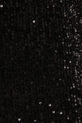 Lilianna Sequin Flare Pant - Black