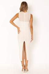 Winx Midi Dress - White