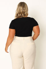 Natalie Bodysuit - Black