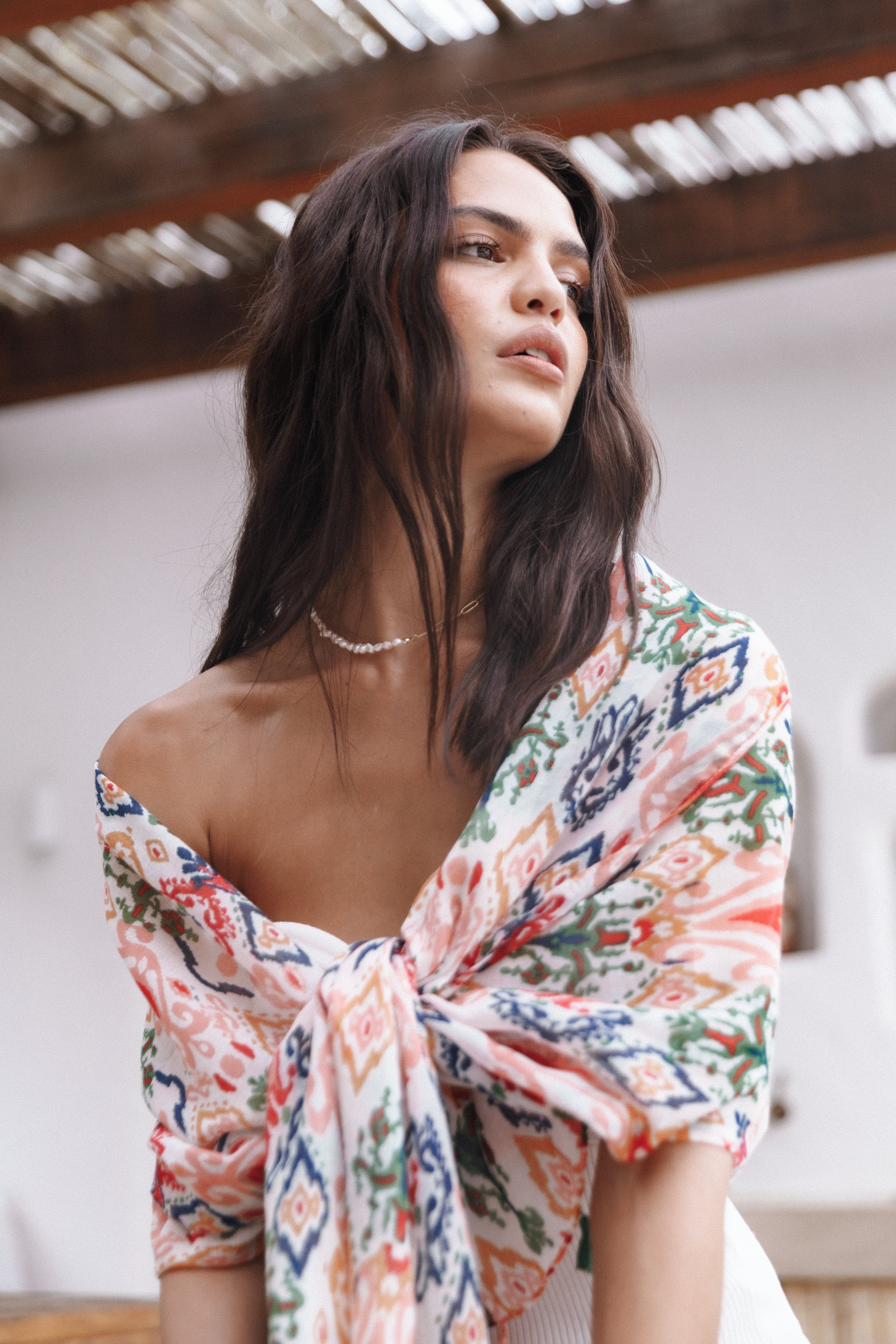 Cameron Lightweight Scarf - Multi