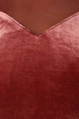 Jessica Long Sleeve Maxi Dress - Mauve