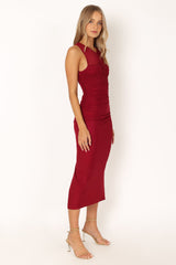 Winx Midi Dress - Wine